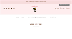 Desktop Screenshot of camillerosenaturals.com